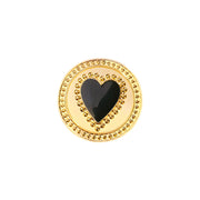 The "Queen Of Hearts" Adjustable Ring - Multiple Colors