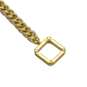 The "Octavia" Cuban Link Bracelet - Yellow Gold