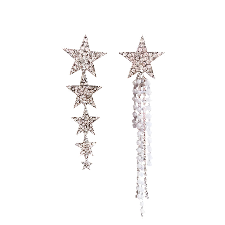 The "Starlight" Tassel Drop Earrings
