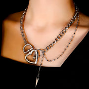 The "Lock Heart" Choker Necklace