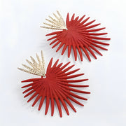 The "Flaria" Large Drop Earrings - Multiple Colors