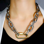 The "Royce" Chainlink Choker Necklace
